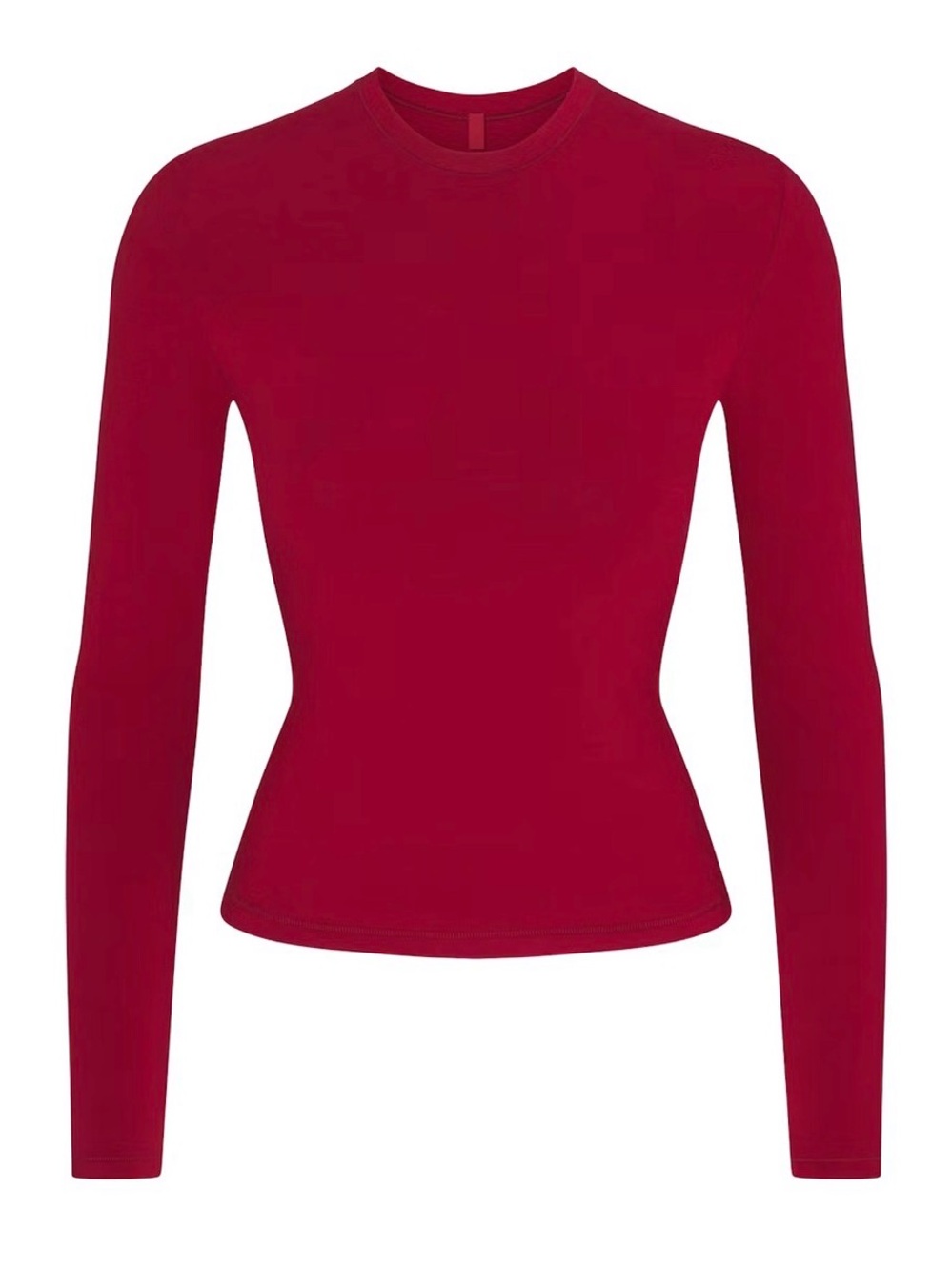 SKIMS Cotton Jersey Long Sleeve T-Shirt
